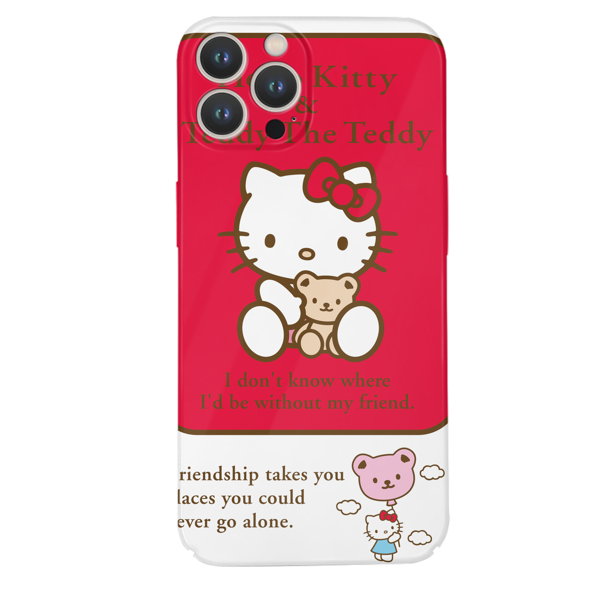 （画像用） Hello Kitty ハローキティ 【iPhone 14シリーズ対応】ハードケース